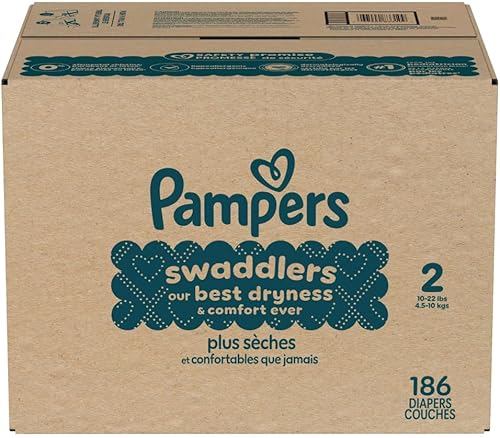 Miniatura 109 de Pampers Swaddlers - Pañales desechables muy suaves para bebé talla 1, 198