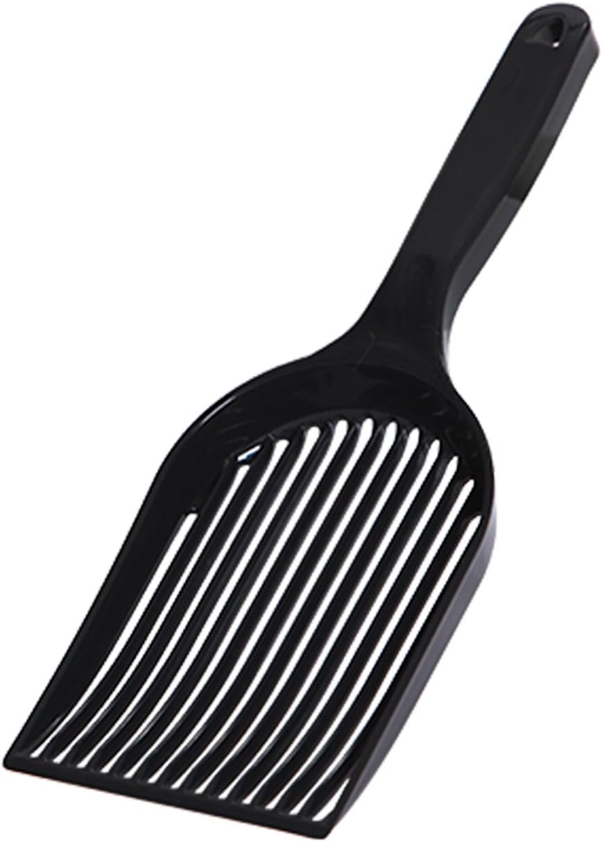 Animal Treasures Deluxe Large Cat Litter Scoop, Black (CATPS7812)