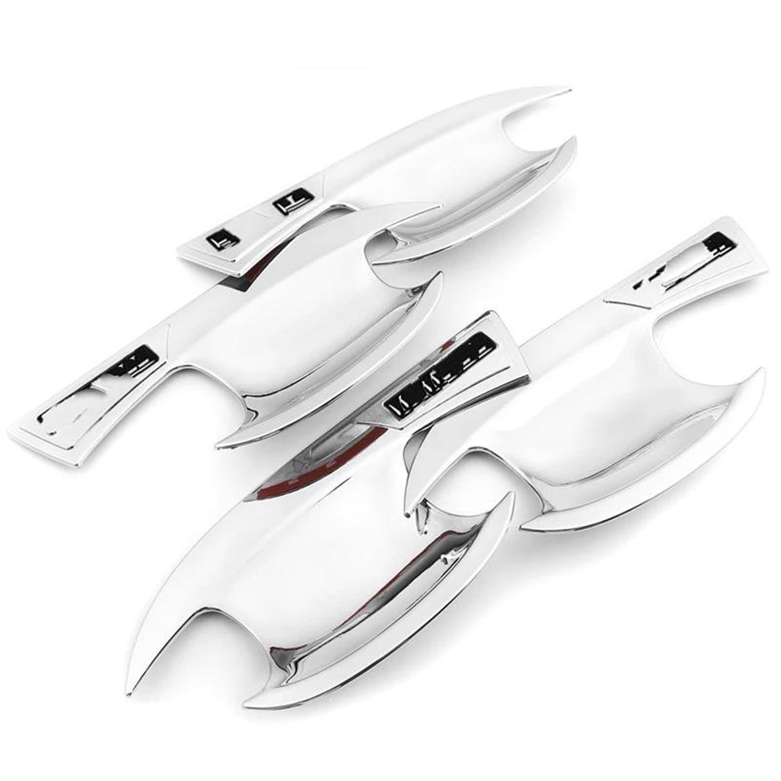 Csspdm Chrome B Car Accessories Exterior Door Handle Bowl Trim Cover Frame For Haval H6 3Rd Gen 2021-2023 Gt Dht-Phev(Chrome B)