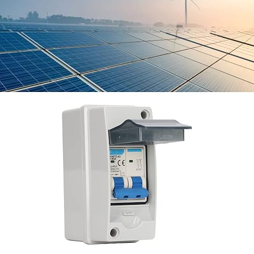Miniatura 4 de 63A 1000V PV interruptor de desconexión solar IP65 impermeable aislamiento fotovoltaico interruptor de circuito miniatura protección contra