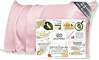 Vista 18 de PROMEED Funda de almohada de seda negra de grado 6A+ con cremallera, 23 fundas de almohada de seda de morera natural Momme para cabello y piel