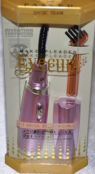 EyeCurl Heated Curler With brush Pink Color