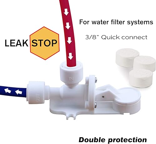 Miniatura 6 de Frizzlife Válvula de protección contra fugas para ósmosis inversa y sistema de filtro de agua debajo del fregadero MP99 y SP99 - Protección de