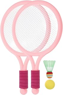 ifundom Raquetas de Bádminton Juego de Fomentar Actividad Física y Habilidades de Coordinación Incluye Raquetas