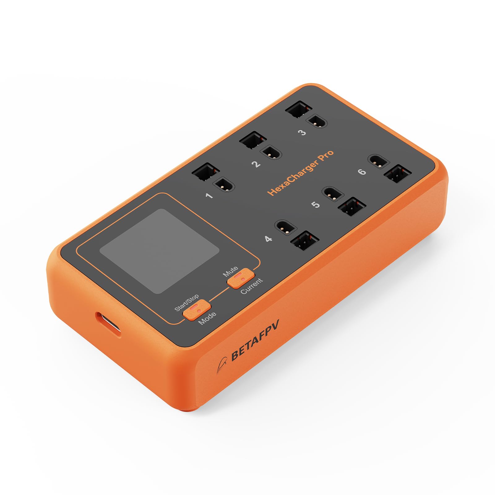 BETAFPV 1S HexaCharger Pro BT&PH Dual Port PD3.0 Charging Color Screen