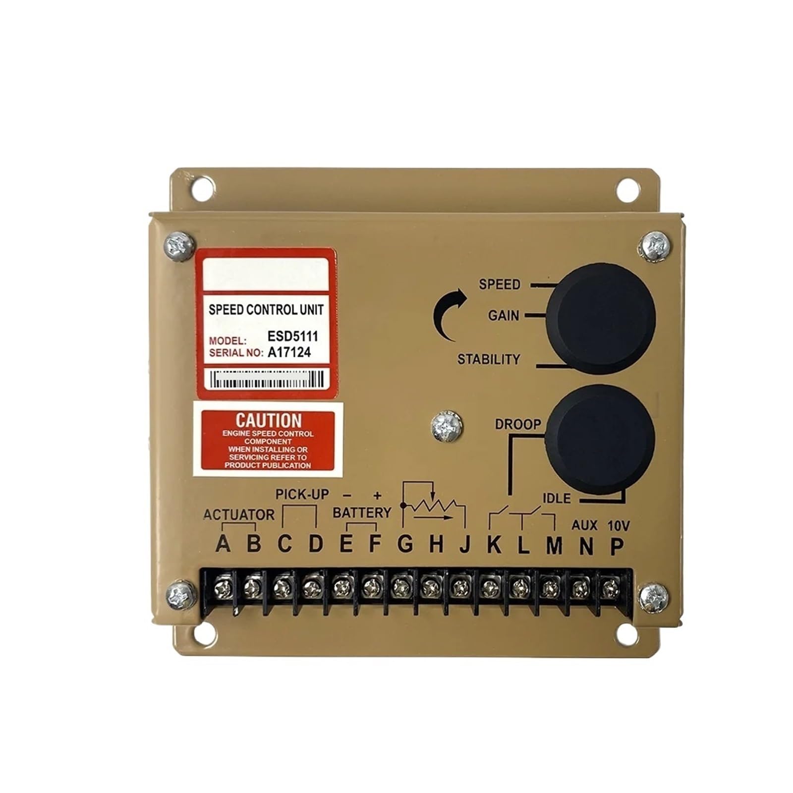 Régulateur de Vitesse de Moteur ESD5111 24V pour une Tension Stable