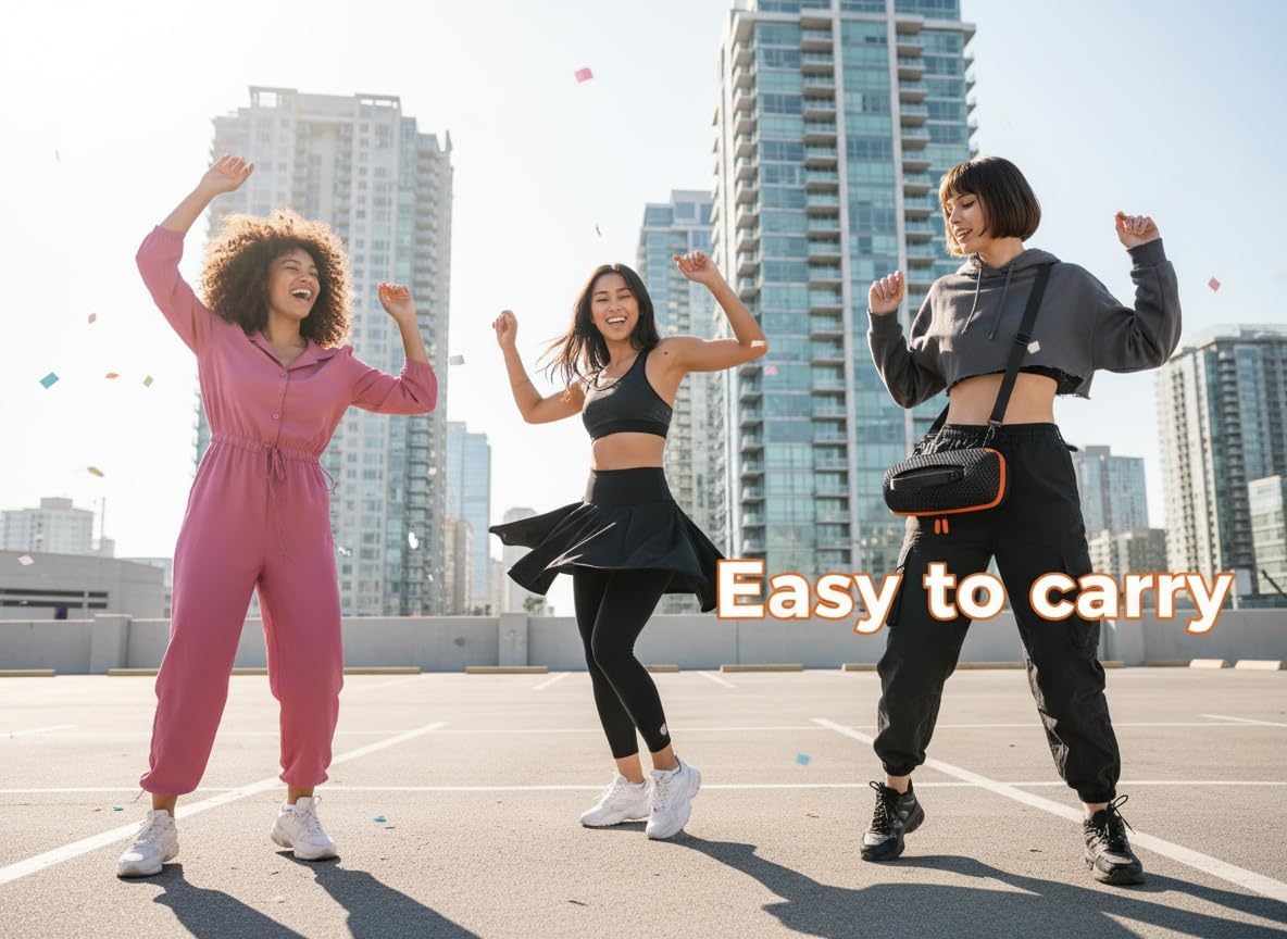 JBL Charge 6 Case,Hard Travel Storage Cover for Charge6 Portable Bluetooth Speaker - Features Innovative Handle Cutout Design with Shoulder Strap(Case Only) - Image 8