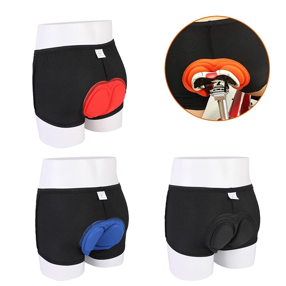 Culotte Ciclismo Hombre,Pantalones Cortos de Cicli Ciclismo Ropa interior Actualización Acolchada Ciclismo Pantalones cortos a prueba de golpes MTB Cortos de bicicleta Pantalones cortos de bicicleta d