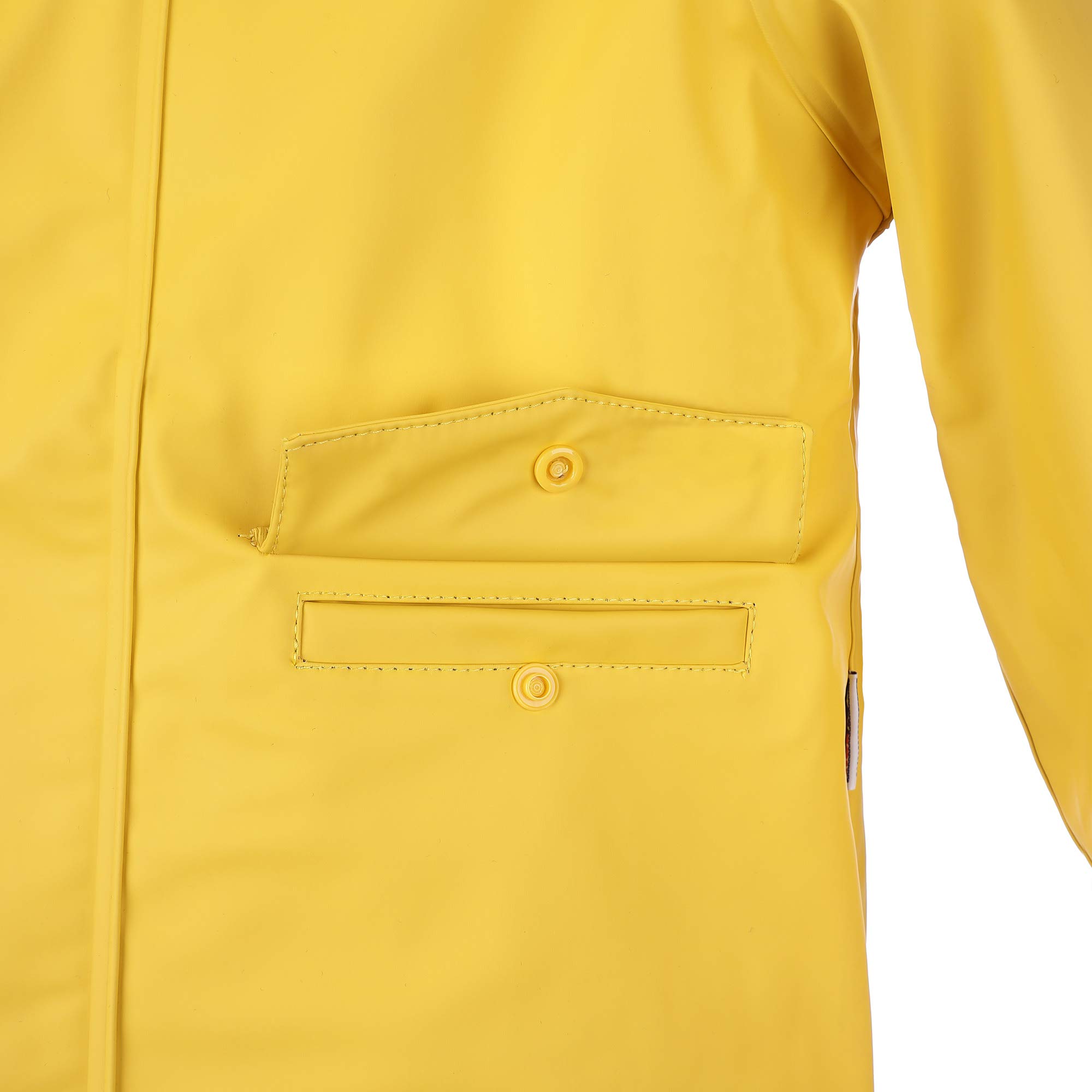 modAS Kinder Regenjacke Regenmantel blau wasserdicht