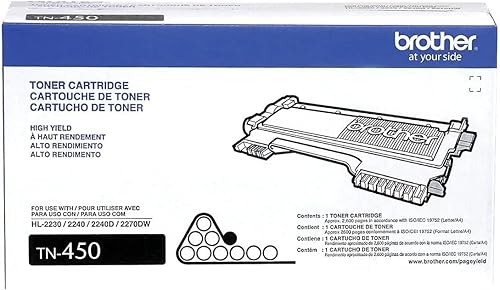 Miniatura 2 de Brother TN450 Cartucho de tóner (negro) en embalaje al por menor BRTTN450