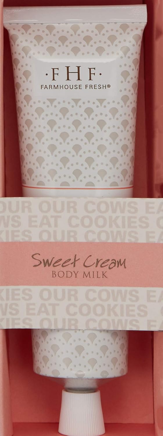 FarmHouse Fresh Sweet Cream Body Milk Travel Lotion, Sweet Cream, 2 fl. oz. - Image 2