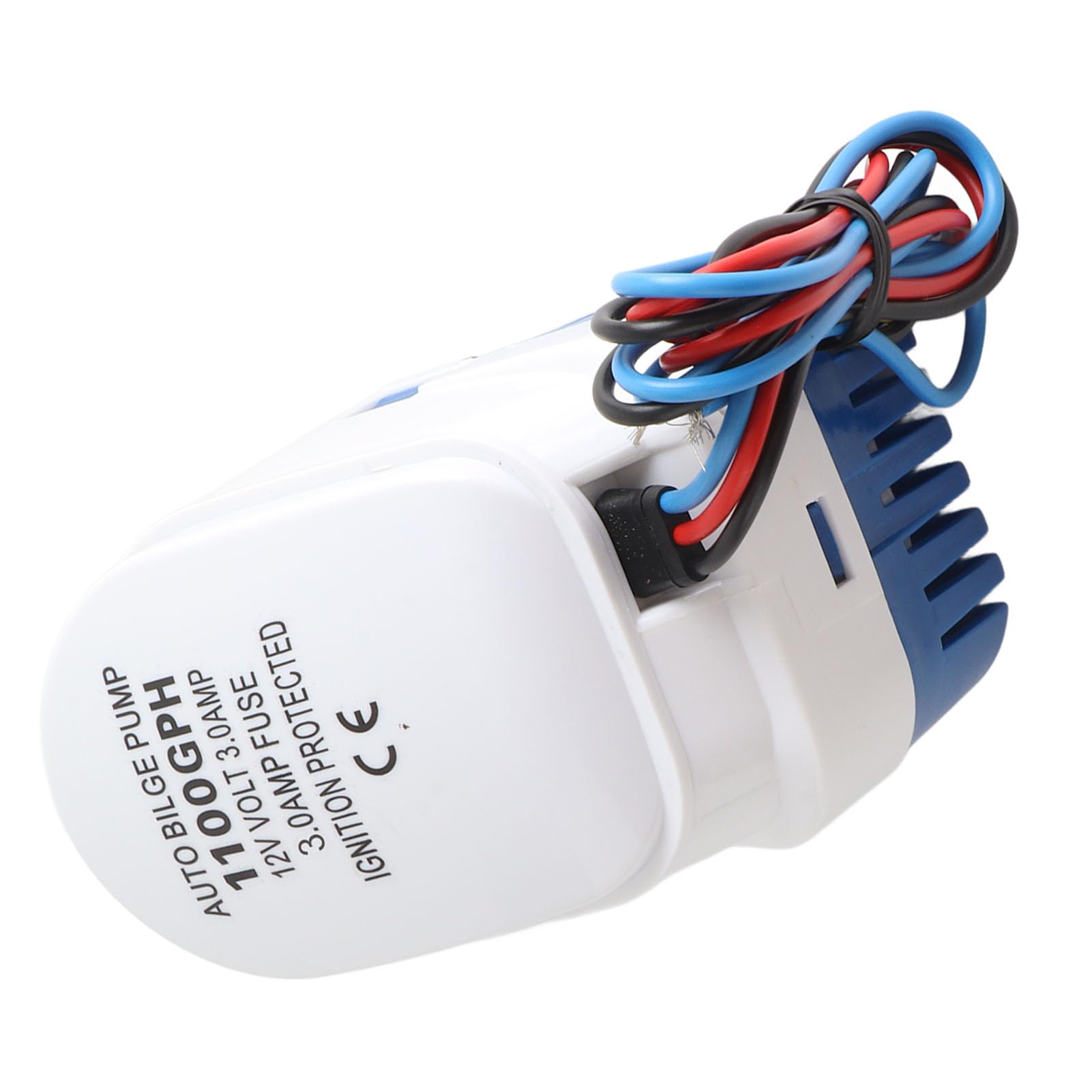 Pompa di sentina automatica sommergibile marina 12 V, 1100 GPH, con interruttore a galleggiante