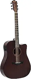 VIOLÃO FOLK CUTAWAY EQ AÇO T/SAPELE B/S SAPELE KANSAS GRAN RESERVA DKMOP TAGIMA