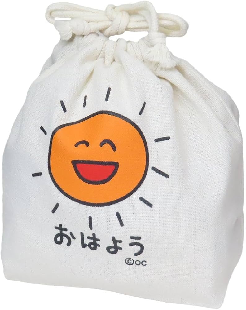 Amazon.co.jp: おえかきさん[巾着袋]きんちゃくポーチ/おはようさん