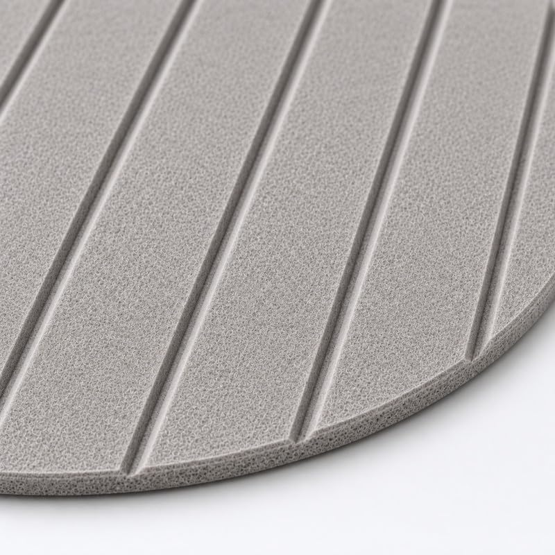 Image of MMT Acoustix Circle Felt Acoustic Wall Panel|Sound Proofing for Room |Premium Acoustic Panel |Pin Board for Wall |Sound Absorbing Panels |Circle Felt Acoustic Wall Panel|Pumice| 60 x 60 cm|4 Pcs