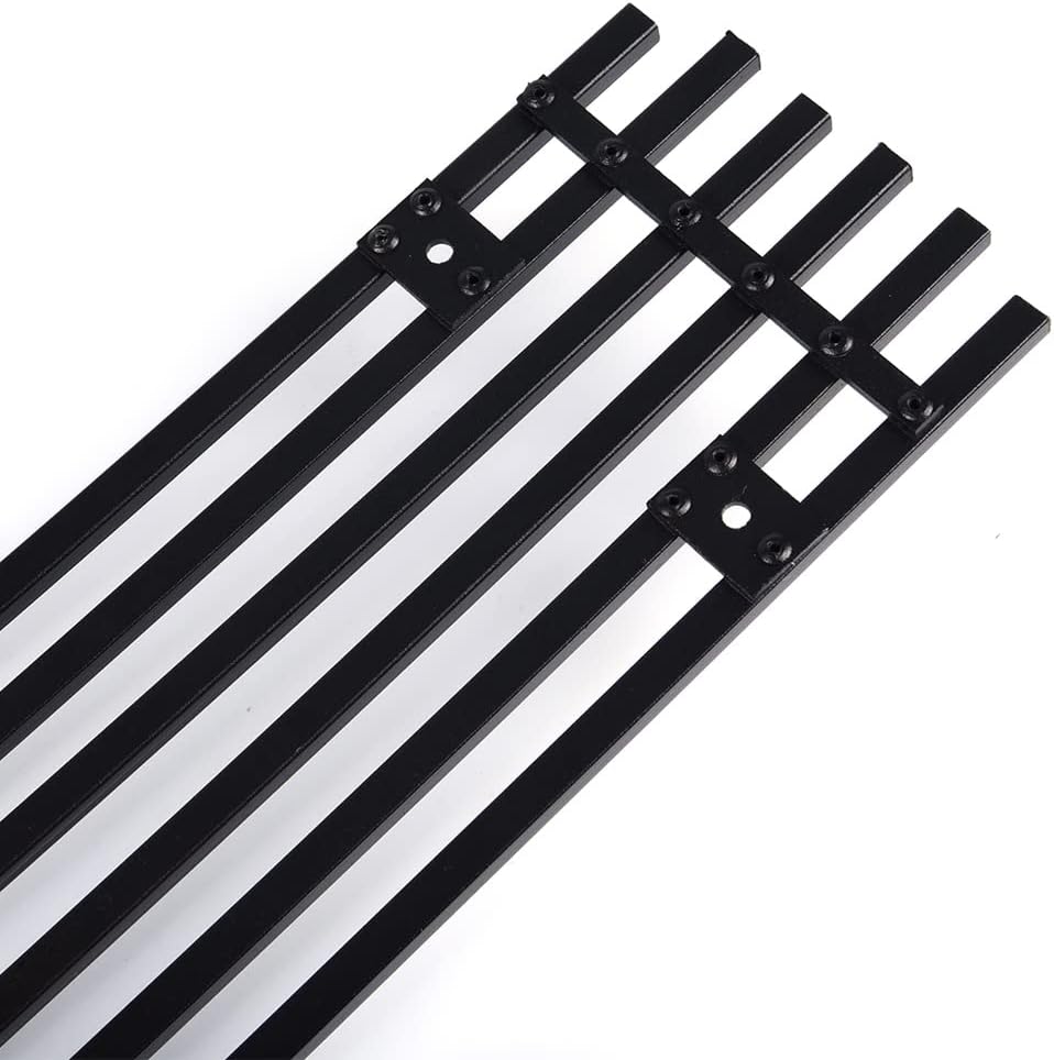 PIT66 Front Lower Bumper Billet Grille Grill Combo Insert Compatible with Nissan Maxima 2009-2014 Black N87774H