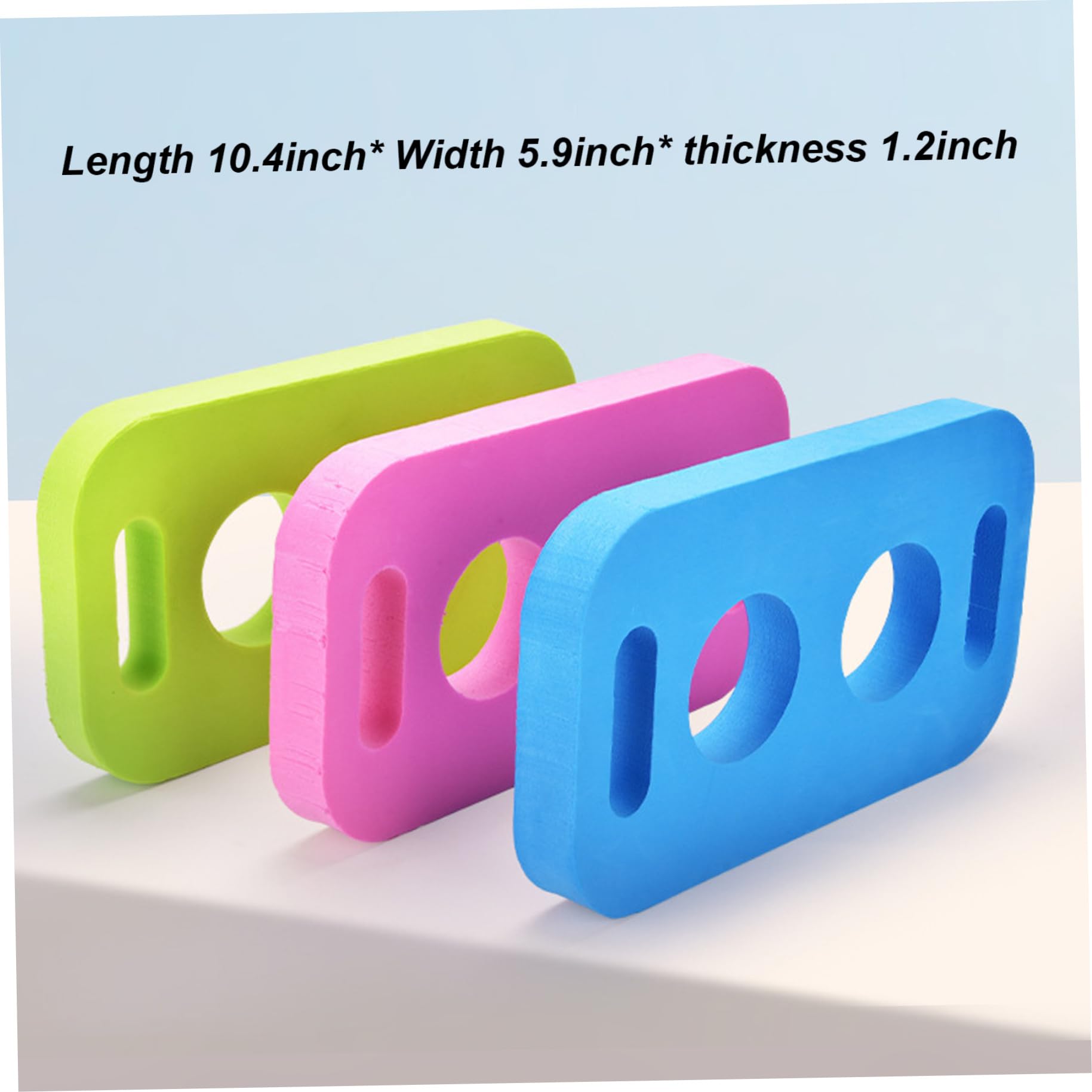 Connettore per Noodle per Piscina 3 Pezzi, 2 Fori, 3 Colori, connessione per Noodle da Nuoto