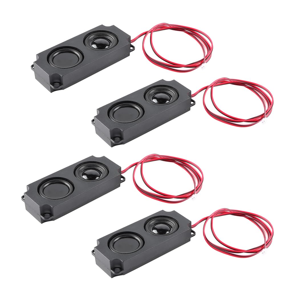 4 Pezzi Mini Altoparlante a Doppia cavità 5 W 8 Ohm 3,3 V 5 V con interfaccia a 2 Pin