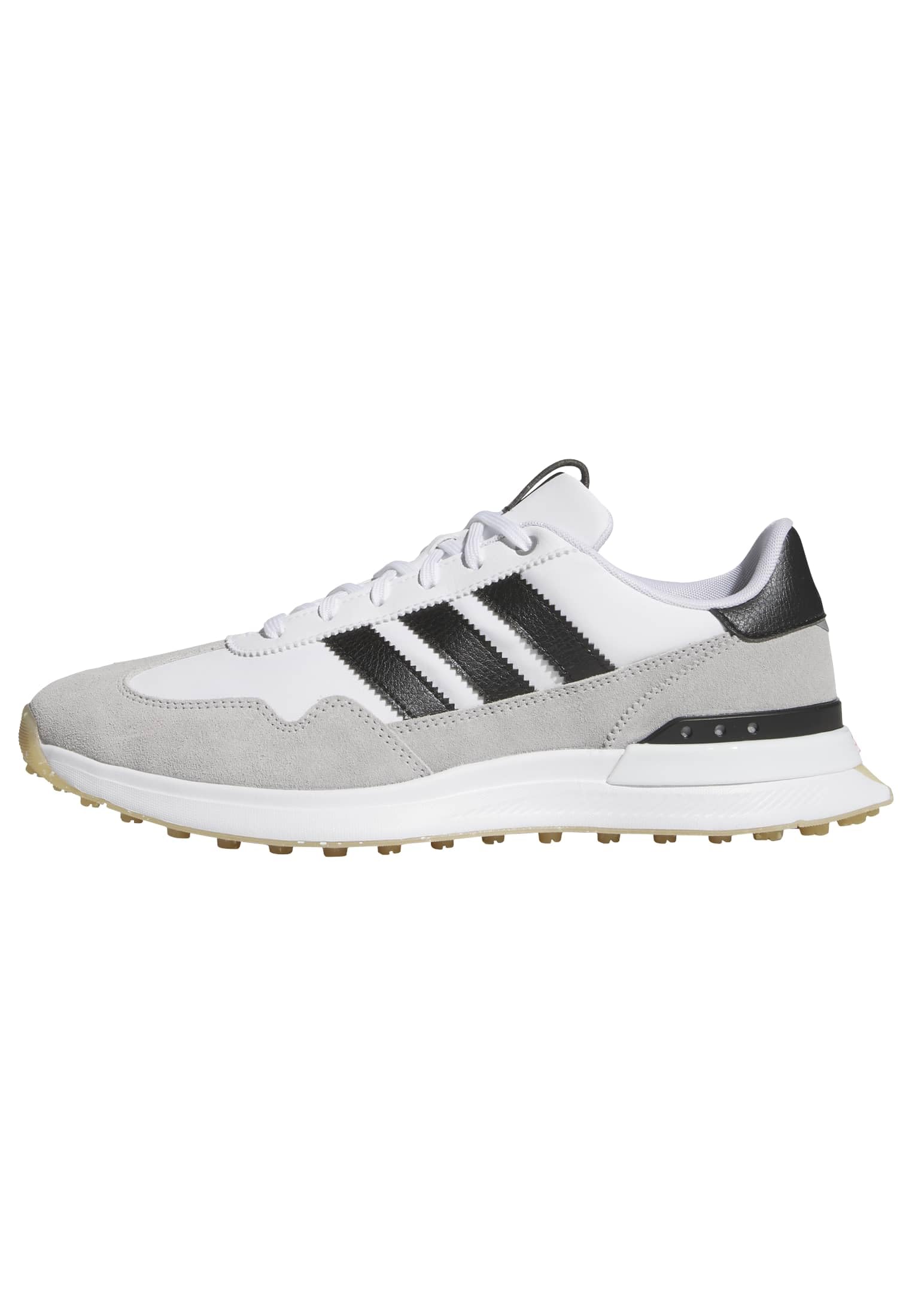 adidas Men's S2G 26 Textile Spikeless Golf Shoe, FTWR White/core Black/Grey Two, 12.5 UK
