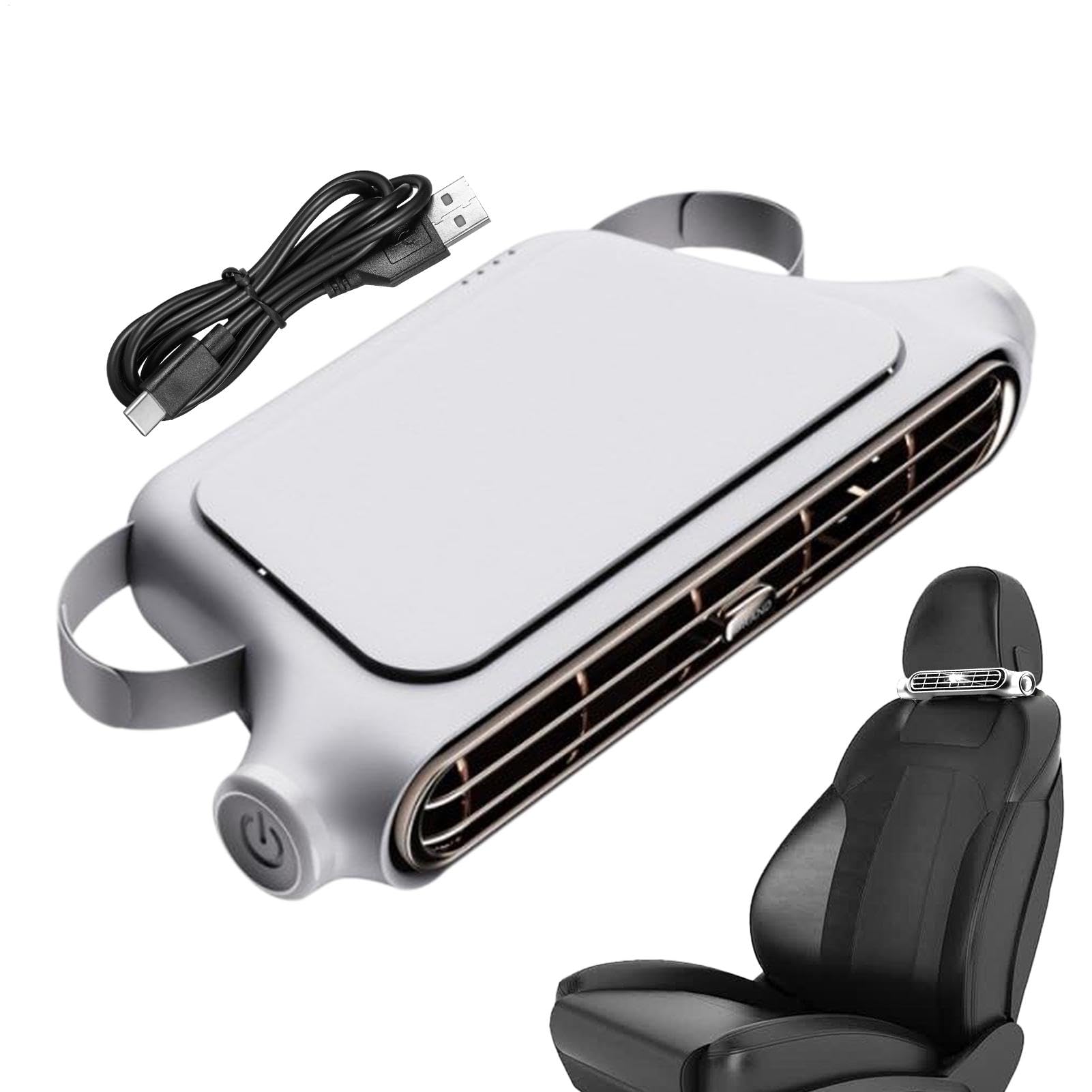 Ventilador de Headrest para coche contra el calor en la parte trasera