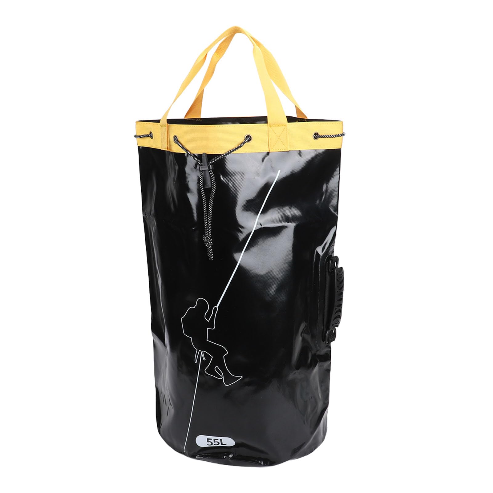 Sxhlseller Plecak na linę wspinaczkową, Torba do Przechowywania Liny z PVC z Otworami Drenażowymi i Wewnętrznymi Punktami do Zawieszenia na Sprzęt Outdoorowy, Wyprawy Jaskiniowe, Wodospady i