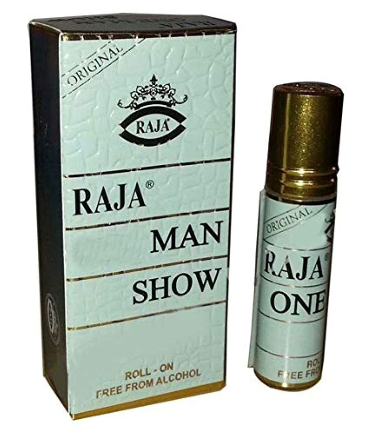 Al Ayali Raja Man Show Roll On 8ml Attar Perfume - Made In Singapore