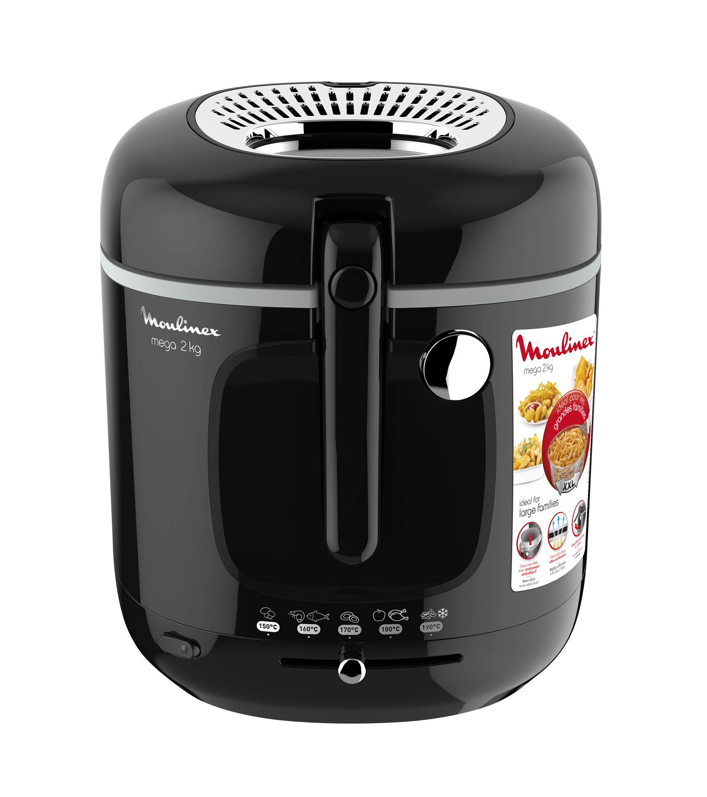 Moulinex Fritteuse XXL Mega 2 kg AM480870