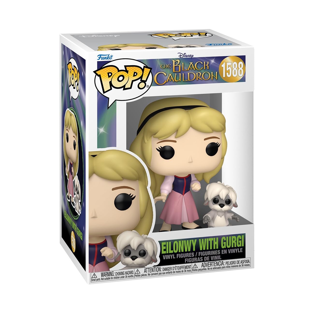 Funko POP! & Buddy: The Black Cauldron - Princess Eilonwy With Gurgi - Collectable Vinyl Figure - Gift Idea - Official Merchandise - Toys for Kids & Adults - Movies Fans