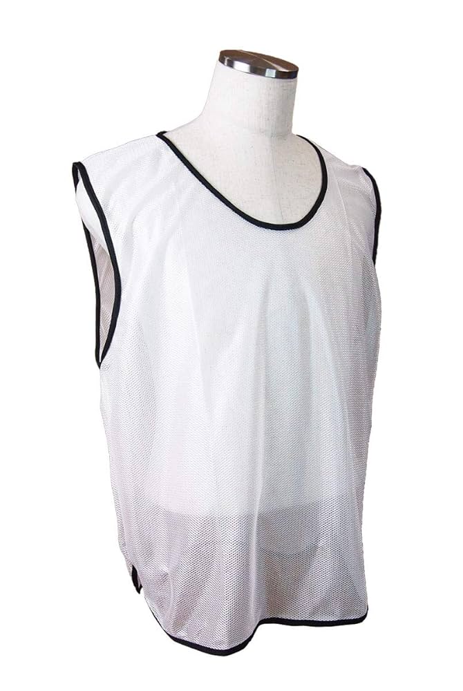 Amazon | PLESPO ビブス ゼッケン Lサイズ 無地 大人用