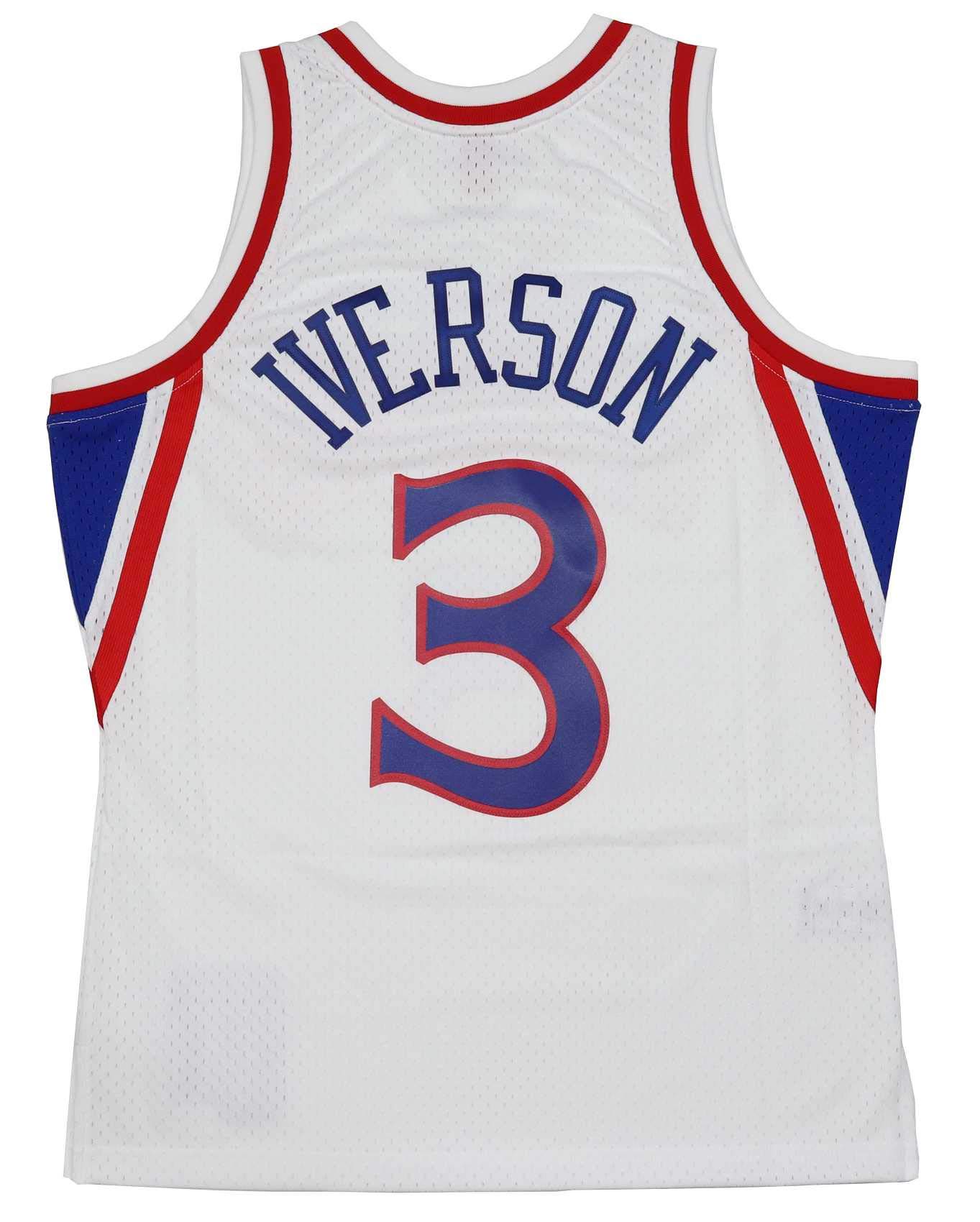 Mitchell & Ness Philadelphia 76ers Mitchell & Neww Jersey NBA Swingman Jersey Allen Iverson 3