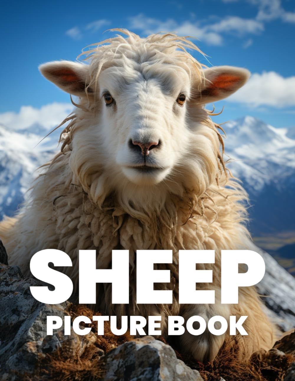 Sheep Picture Book: Discover the Gentle Beauty of Sheep Through 100 Heartwarming Photographs