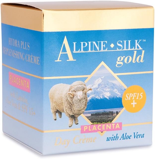 Alpine Silk Gold Placenta Day Creme w/SPF 15+