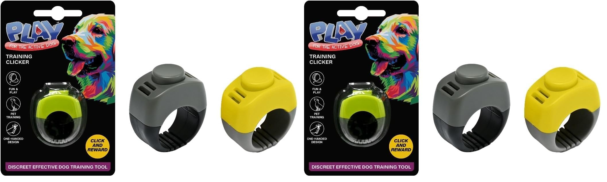 UBL Pet Finger Training Clicker (Pack of 2) - Pack of 2