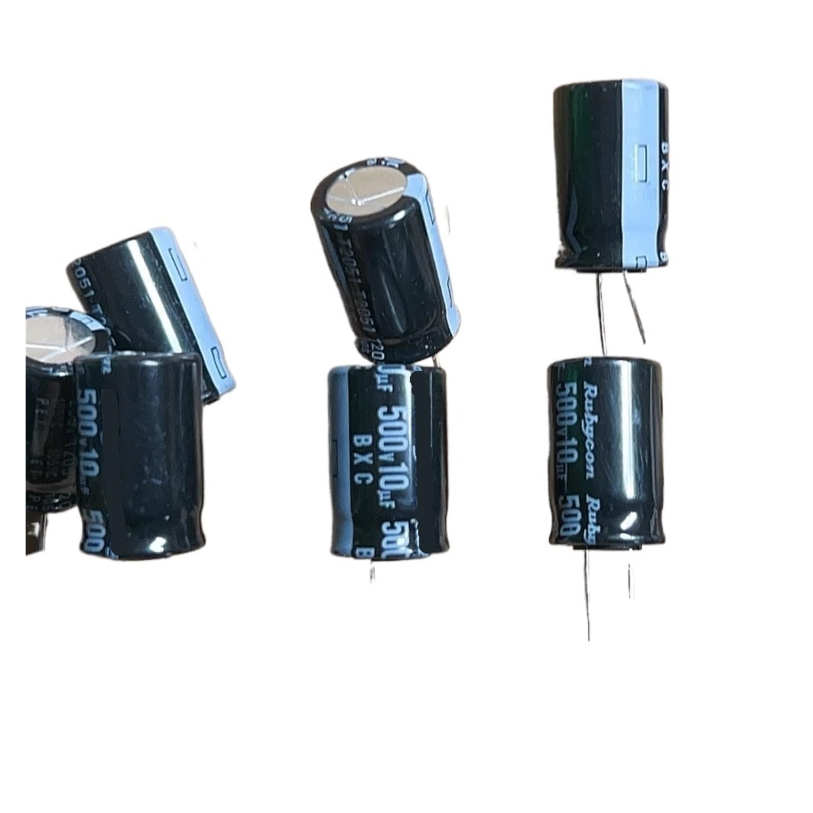LEOTNNDQ 10pcs/20pcs 500V 10uF 500V10UF 12.5x20mm capacitor 10uF 500V(500V10UF 10pcs)