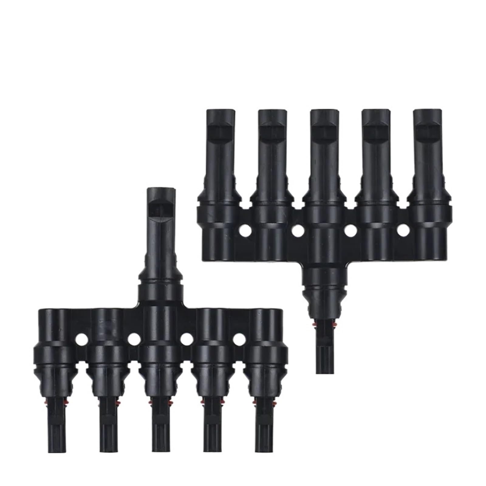 Conector Solar fotovoltaico 1000 V 30 A, Tipo T, Conector Tipo Y, IP67, Macho a Hembra, Paralelo, for Paneles solares y Sistemas fotovoltaicos.(MC4-T6,5 Sets)