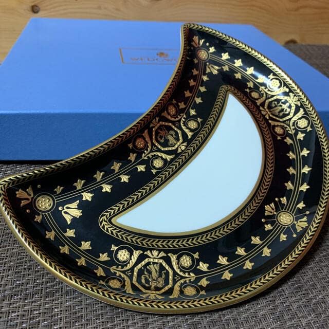 希少 未使用 ウェッジウッド アストバリー クレセント デザート