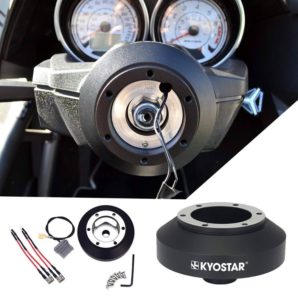 6-Hole Short Hub Steering Wheel Adapter, Steering Wheel Hub