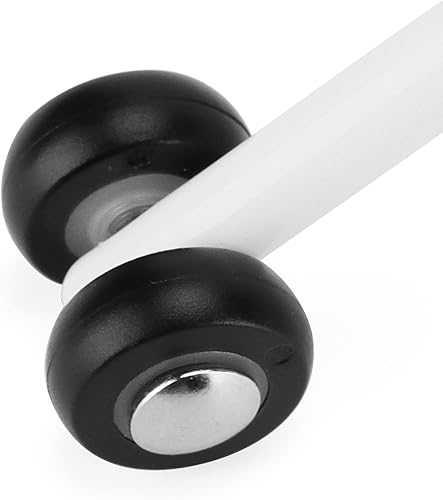 Miniatura 4 de LEXININ Paquete de 2 mini cierrapuertas de resorte automático, construcción pequeña fundida a presión, cierre de puerta de resorte de seguridad