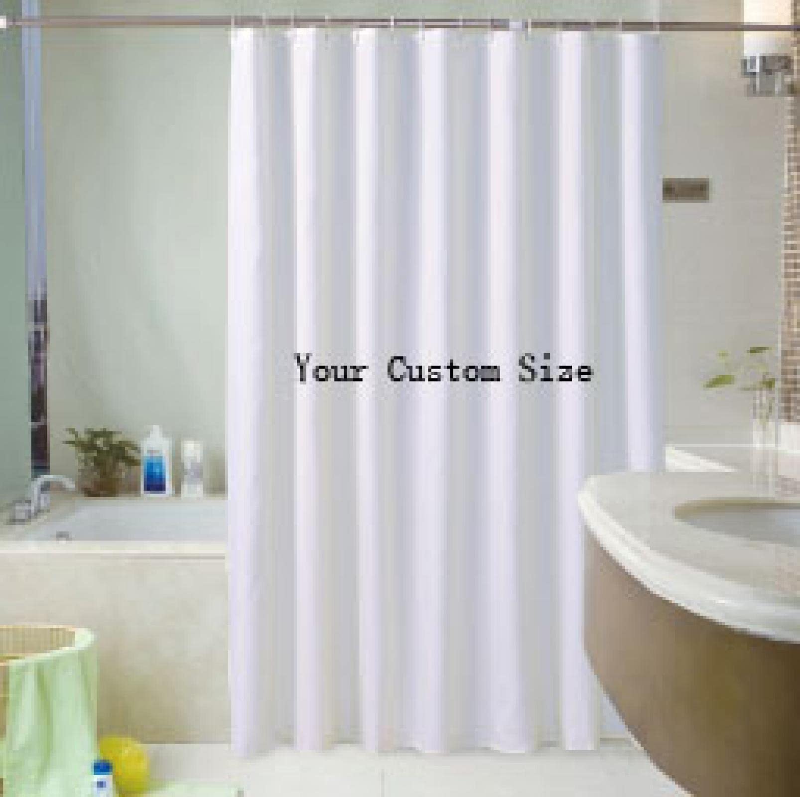 Gmjay 4-delige badkamerdecorsets, duurzaam en waterdicht marmeren douchegordijn met 12 haken, antislip tapijten, toiletdeksel en badmat, C
