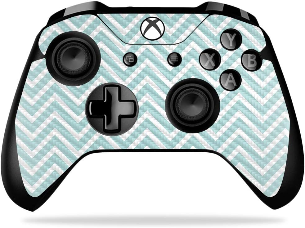 MightySkins Carbon Fiber Skin for Microsoft Xbox One X Controller - Happy Cactus | Protective, Durable Textured Carbon Fiber Finish | Easy to Apply, Remove, and Change Styles | Made in The USA