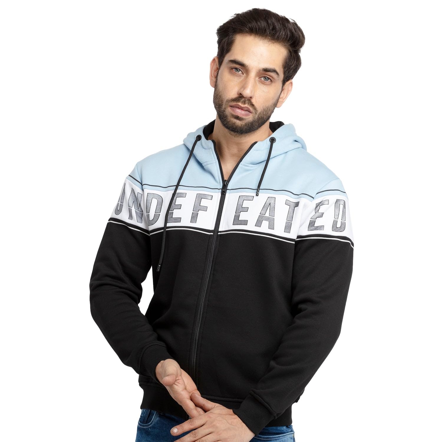 Status Quo Men Blue Printed Cotton Sweatshirt-image-23
