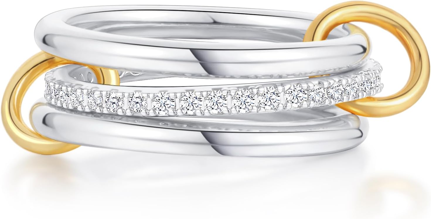 Gold Silver Rings for Women Non Tarnish 18K Gold Jamaica Ubuy