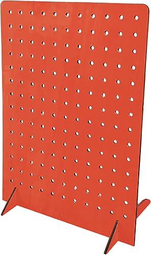 Miniatura 24 de Soporte de exhibición de tablero perforado para joyas, ferias de manualidades, ventas, eventos de proveedores, herramientas, accesorios para tablero