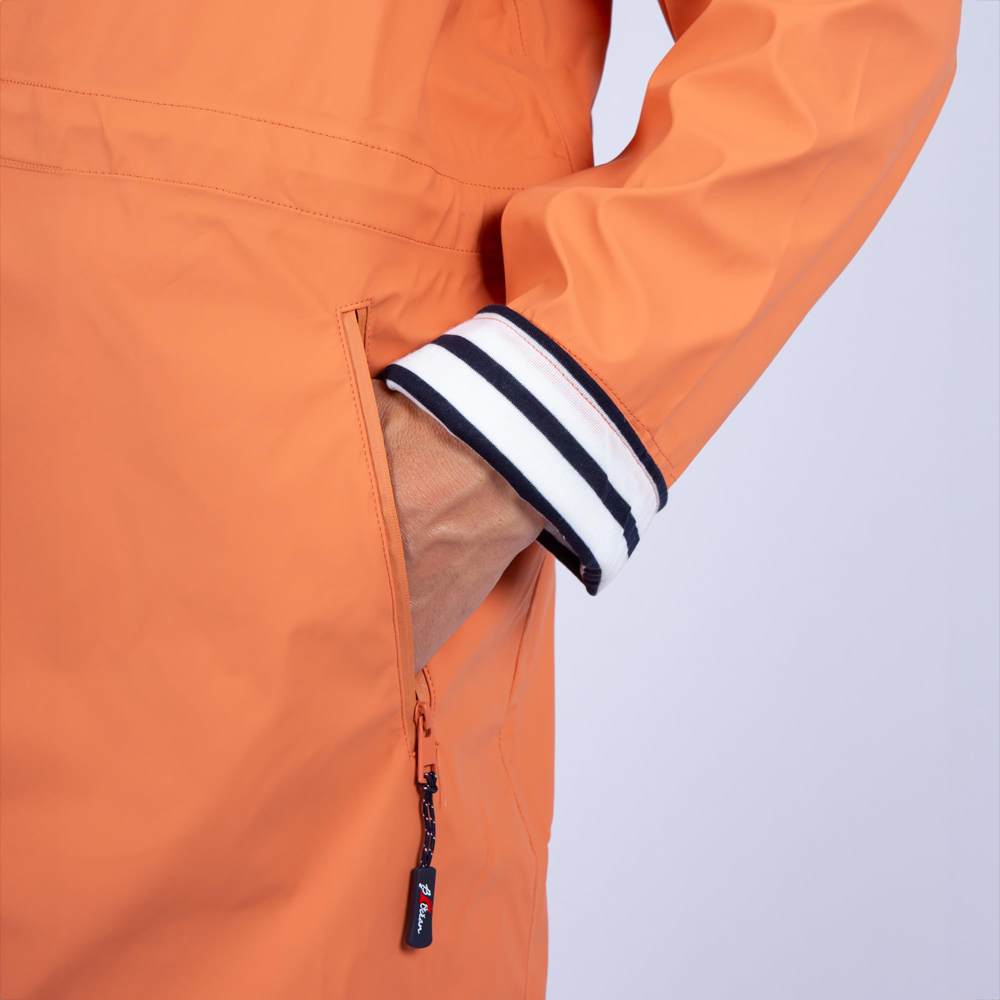 Breizh Ocean - Ciré Imperméable Homme ou Femme Coupe Droite, Coupe vent