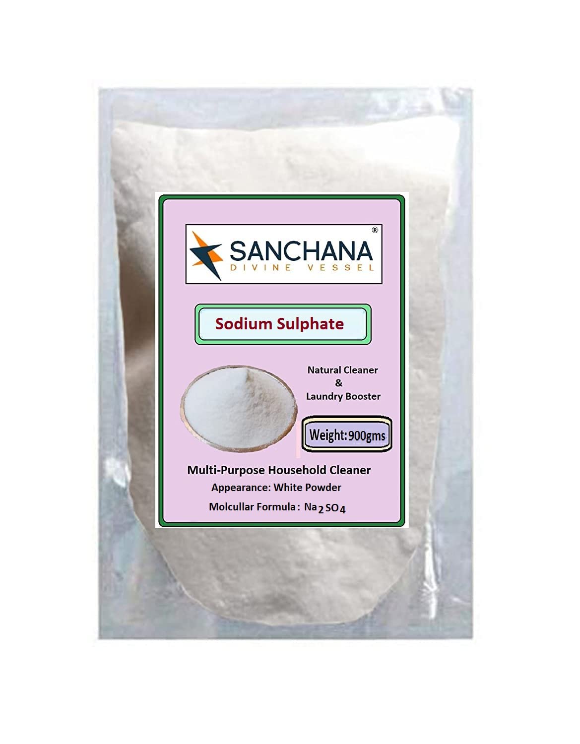 Sanchana® Sodium Sulphate Powder, 100% Pure with Whitening & Cleaning Power for Multiple Uses (900-gms) (B09TJ7PPKK) Amazon Price History, Amazon Price Tracker