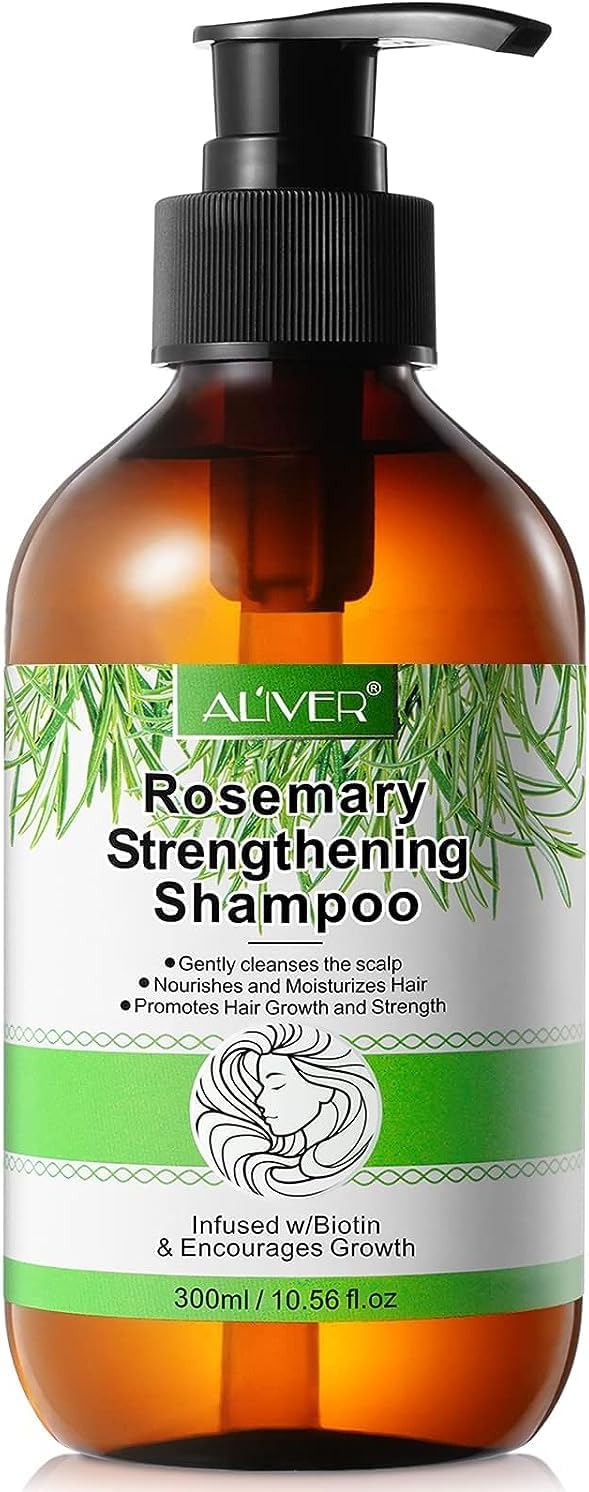Rosemary & Mint Biotin Shampoo and Conditioner Rosemary Hair Mask for Hair Growth 10.56 Oz (300ml), Moisture, Strenthen and Thicken Hair, Anti Dandruff