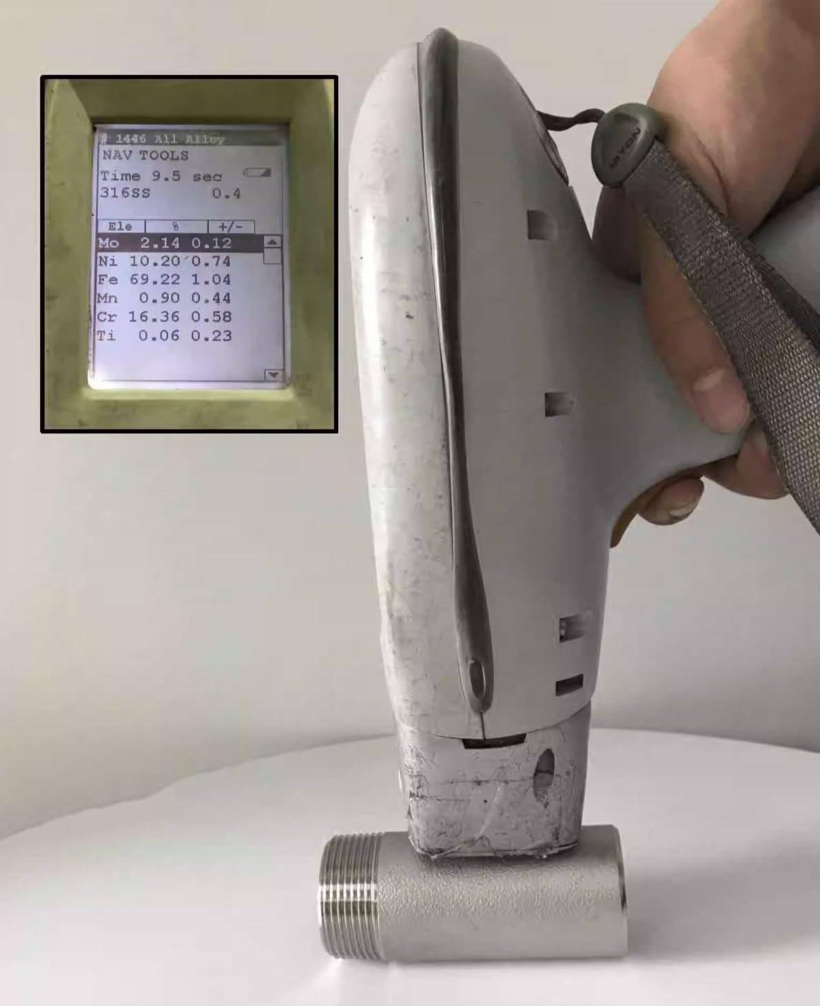 Raccordo Tee 1/4" Pollici NPT Acciaio Inossidabile 316 Con Angolo Di 90 Filettatura Interna - Foto 4