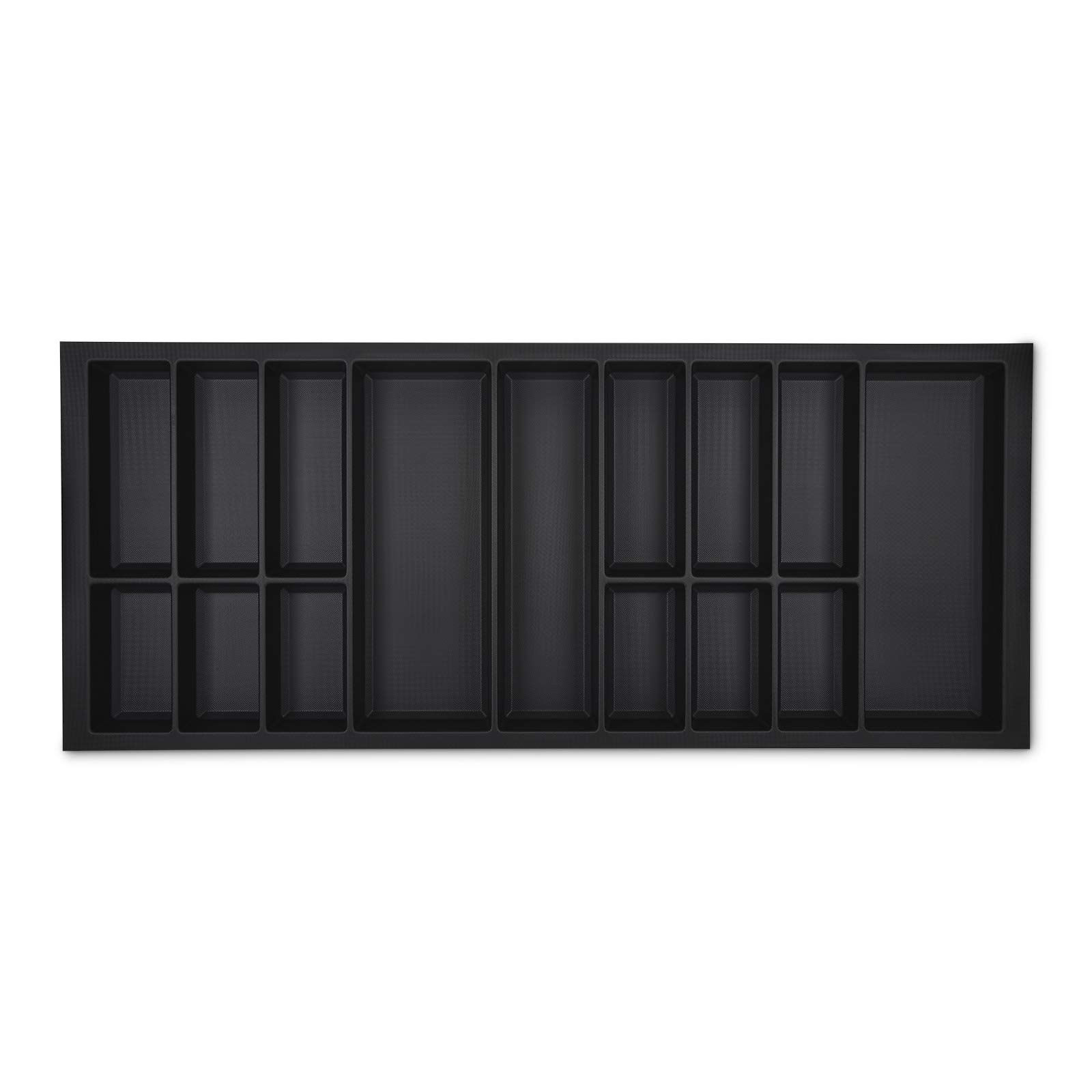 Orga-Box VII Besteckaufbewahrung 1126 x 474 mm schwarz