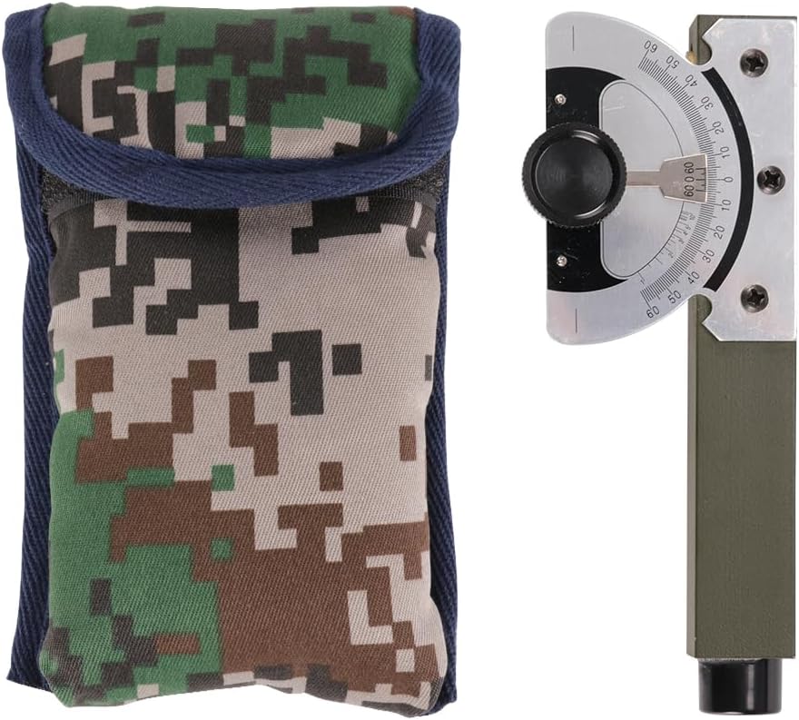 MOETER Abney Hand Level, Degree Clinometer – Compact Transit Level Sight Tool for Surveying, Forestry & Grading