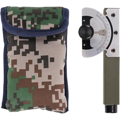 MOETER Abney Hand Level, Degree Clinometer – Compact Transit Level Sight Tool for Surveying, Forestry & Grading